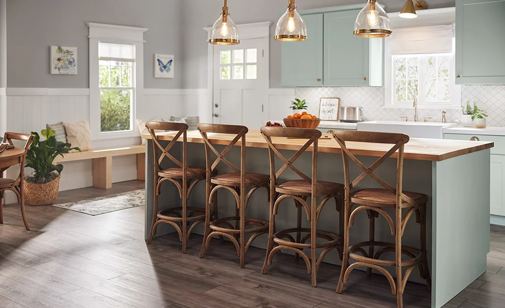 casual kitchen