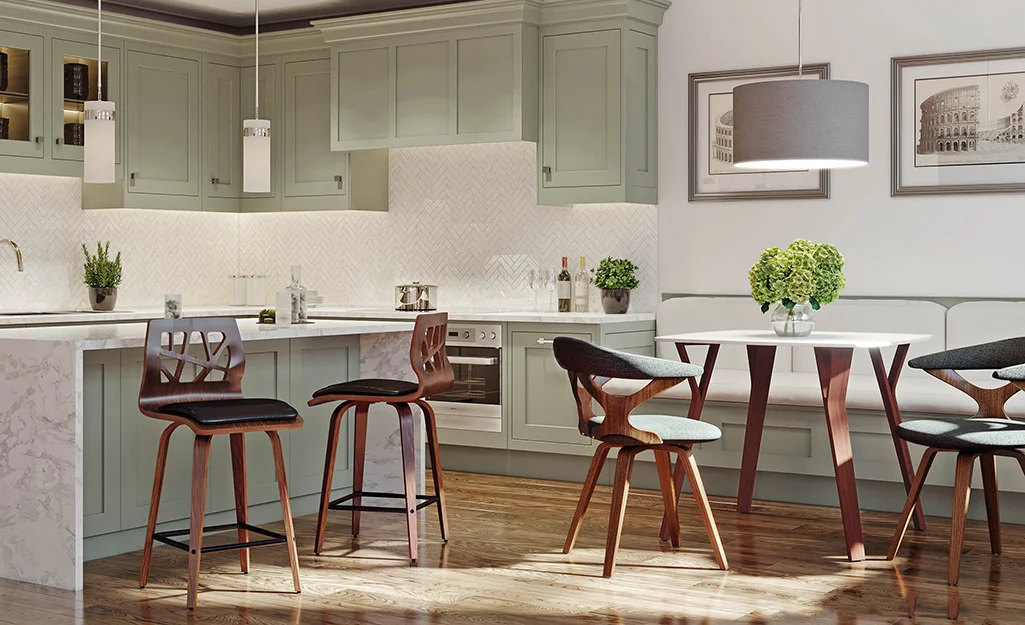 mid century modern kitchen